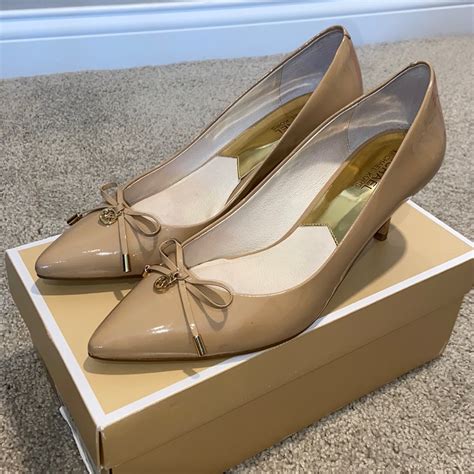 michael kors pumps nude|Michael kors nude heels + FREE SHIPPING .